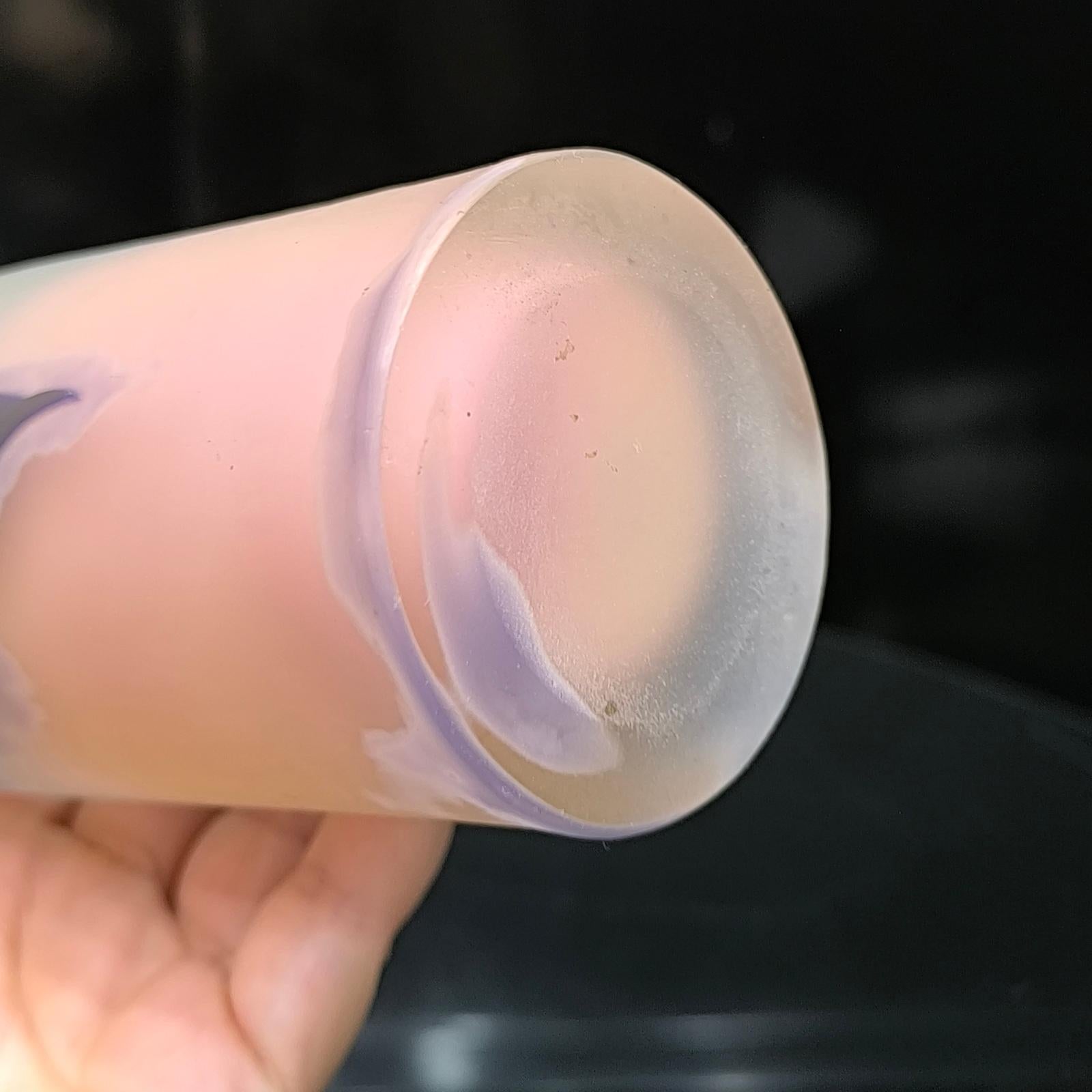 Autentico vaso Émile Gallé Art Nouveau con motivo a glicine, circa 1910 in vendita 8