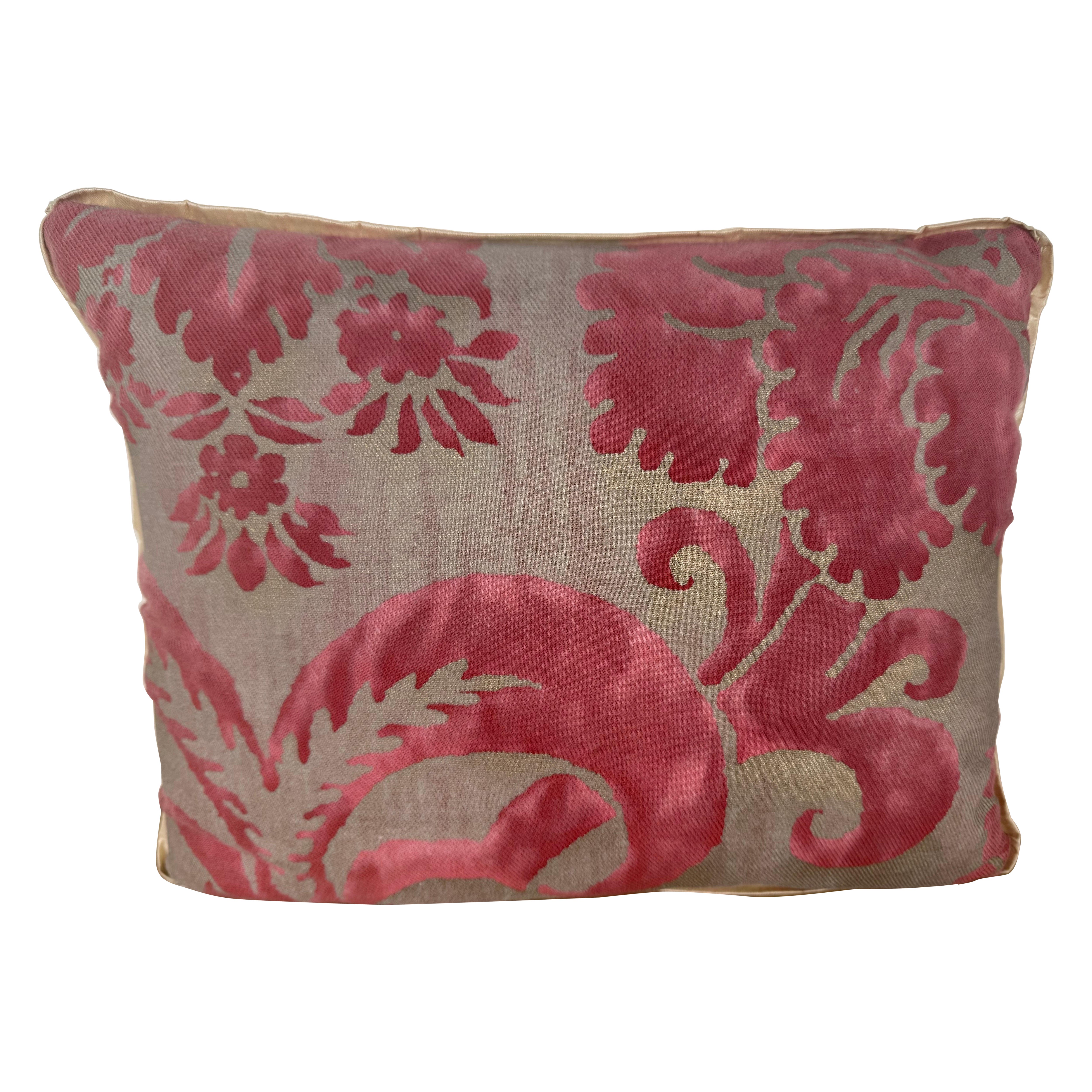 Authentic Fortuny Textile Pillow