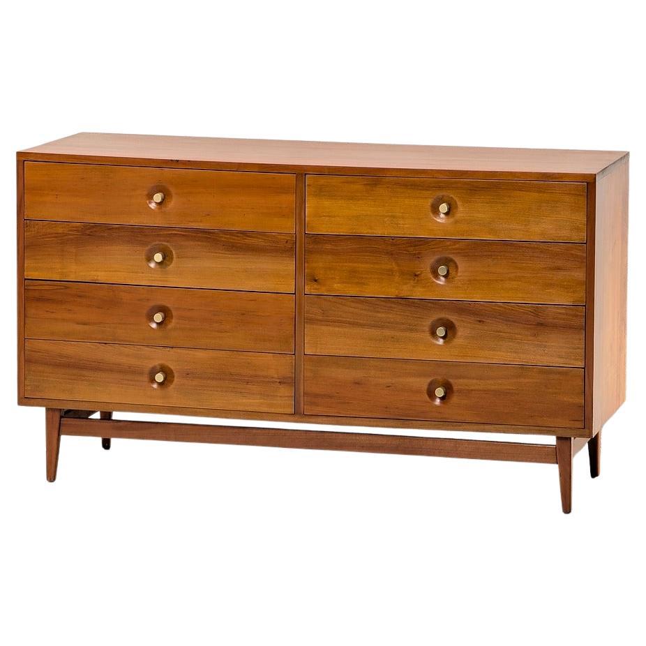 Autentico: Fred Lowen per Fler Comò a otto cassetti / Credenza (1958) in vendita