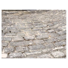 Authentic French Antique Cobblestone 17th Century, Paris, France