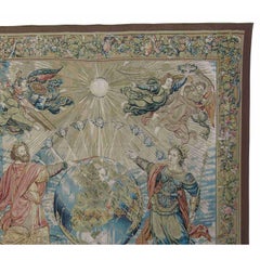 Authentic French Needlework Tapestry 8'2'' X 7' Ft