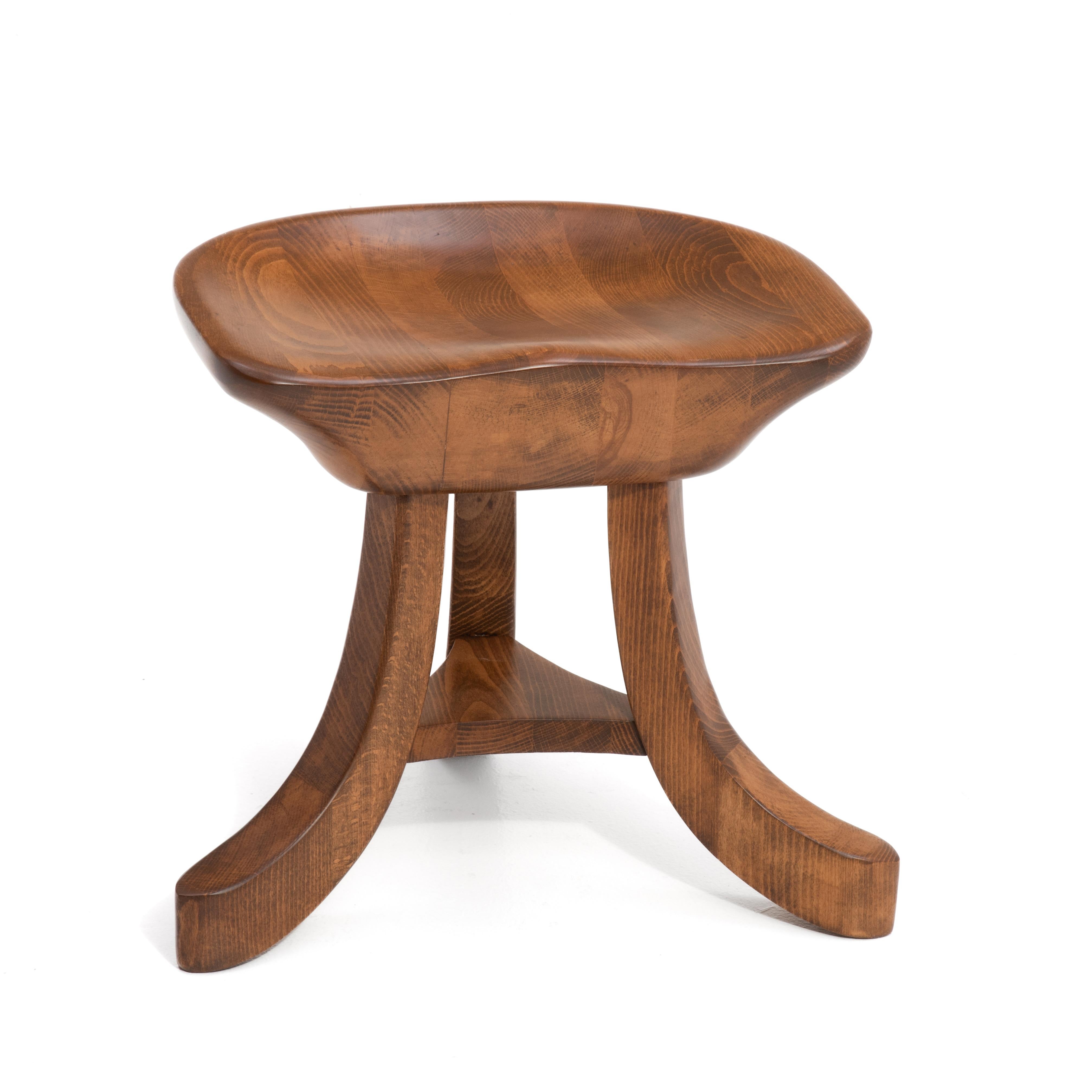 Authentic Furniture Products Japan Milking Stool Smith & Watson Park Avenue For Sale 6