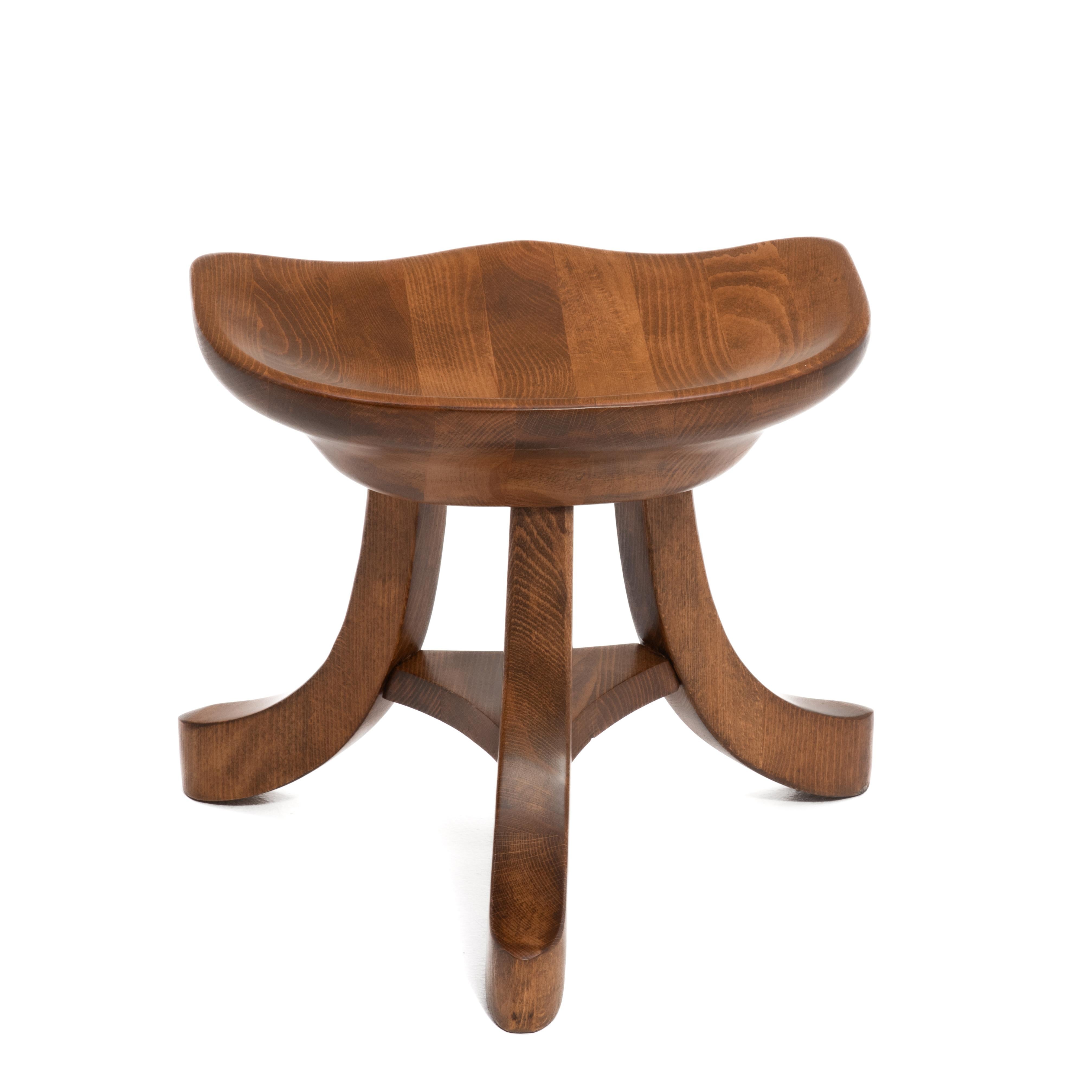Primitive Authentic Furniture Products Japan Milking Stool Smith & Watson Park Avenue For Sale
