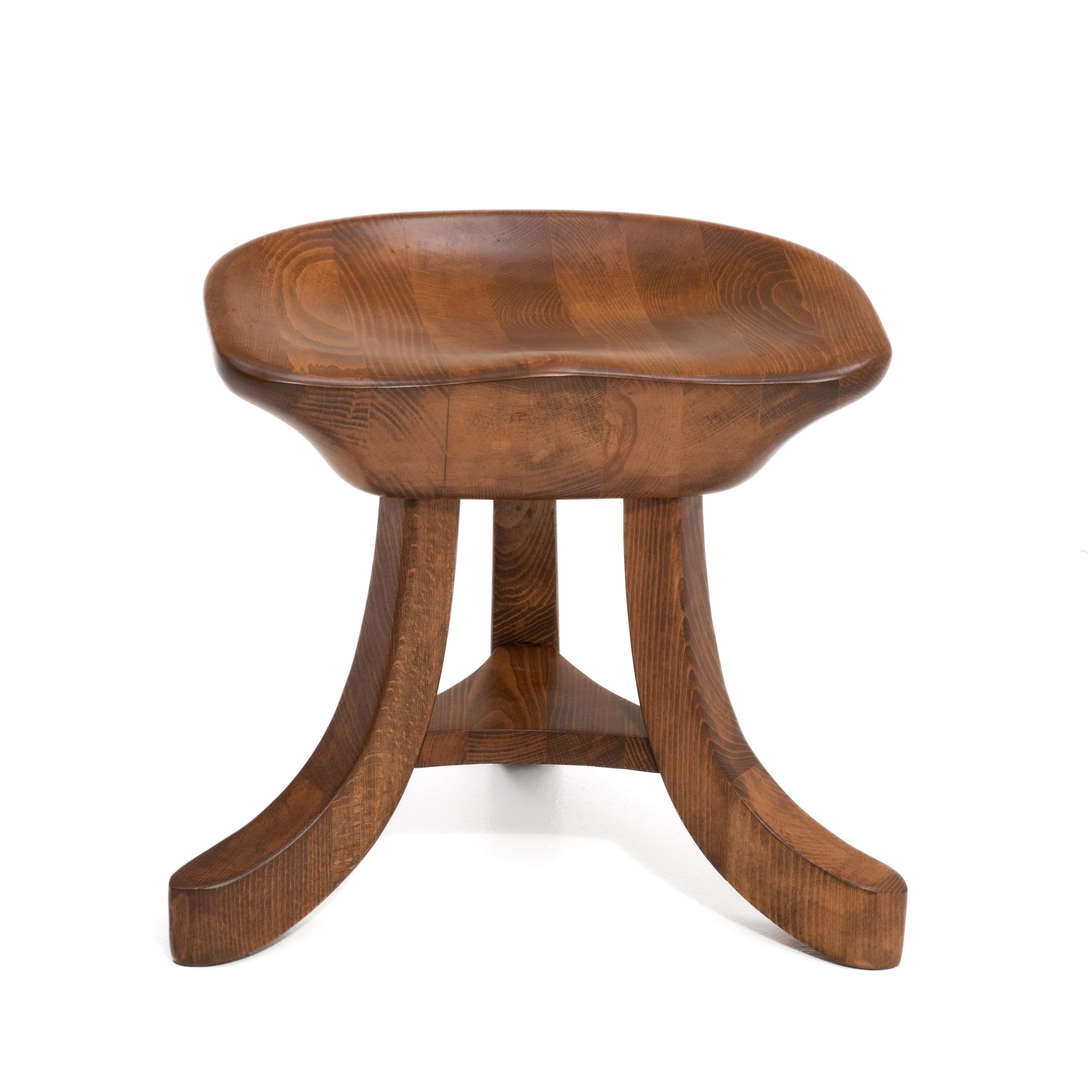 20th Century Authentic Furniture Products Japan Milking Stool Smith & Watson Park Avenue For Sale