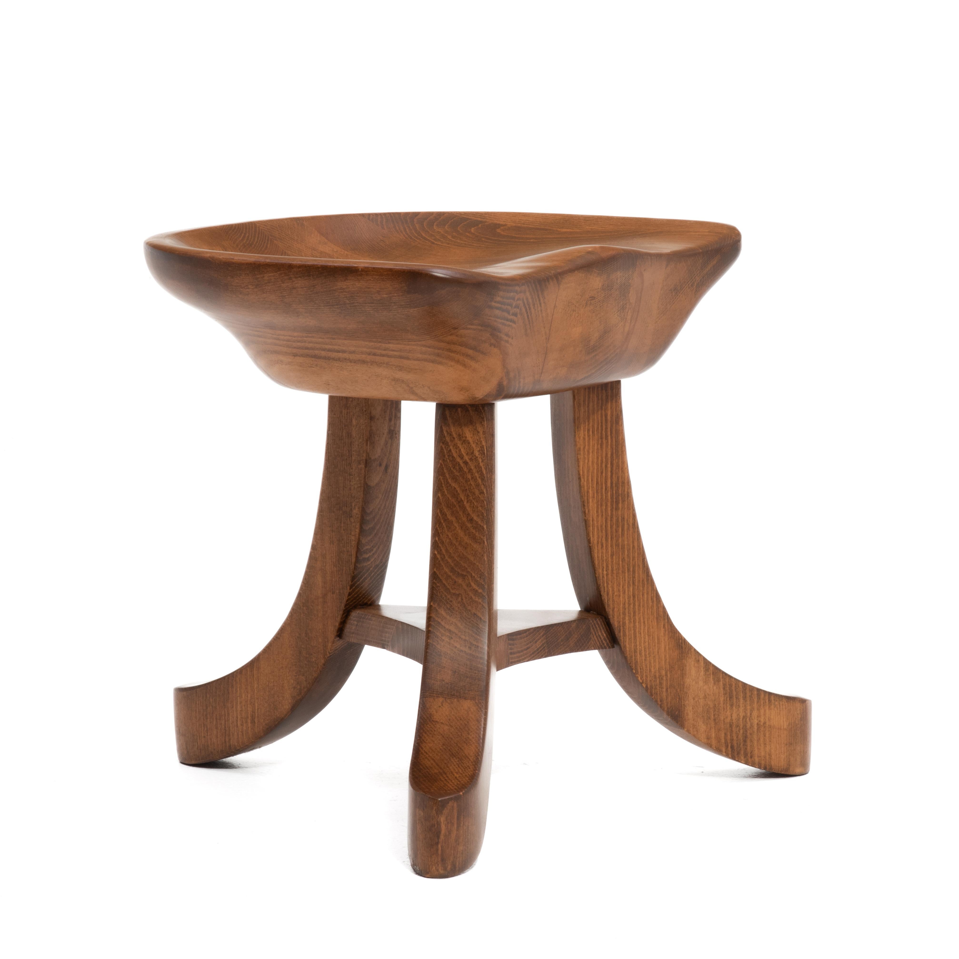 Authentic Furniture Products Japan Milking Stool Smith & Watson Park Avenue For Sale 1