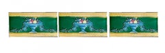 Authentic Glazed Art Deco Relief Tiles, Belga, circa 1920s