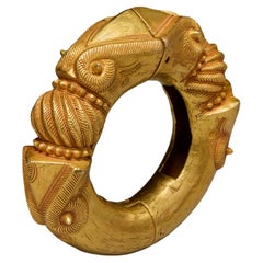 Seltenes Ashanti Royal Goldarmband von Jacaranda Tribal