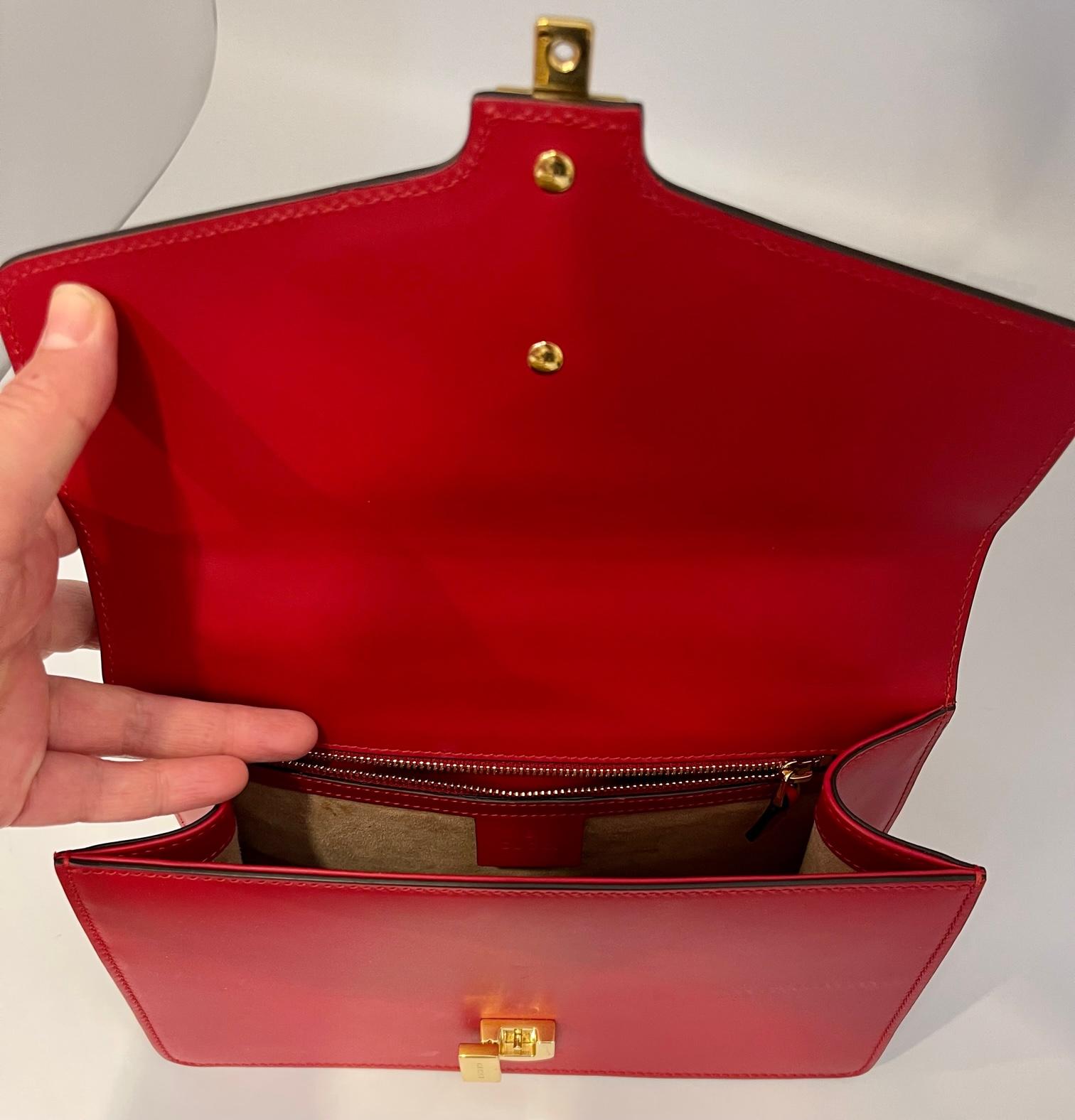 red designer bag gucci