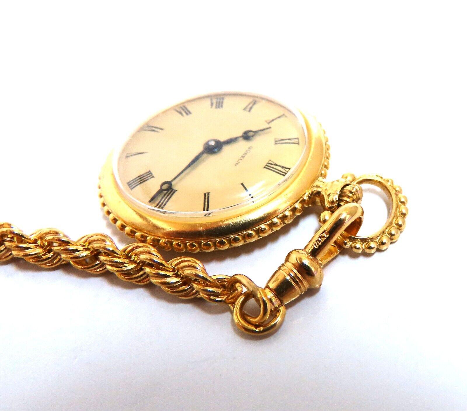 taschenuhr mit kette gold