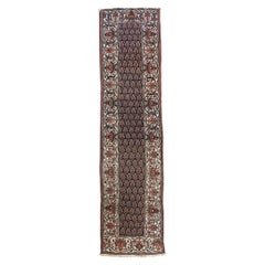 Authentic Hand Knotted Antique Bakhtiari Rug, Circa 1880