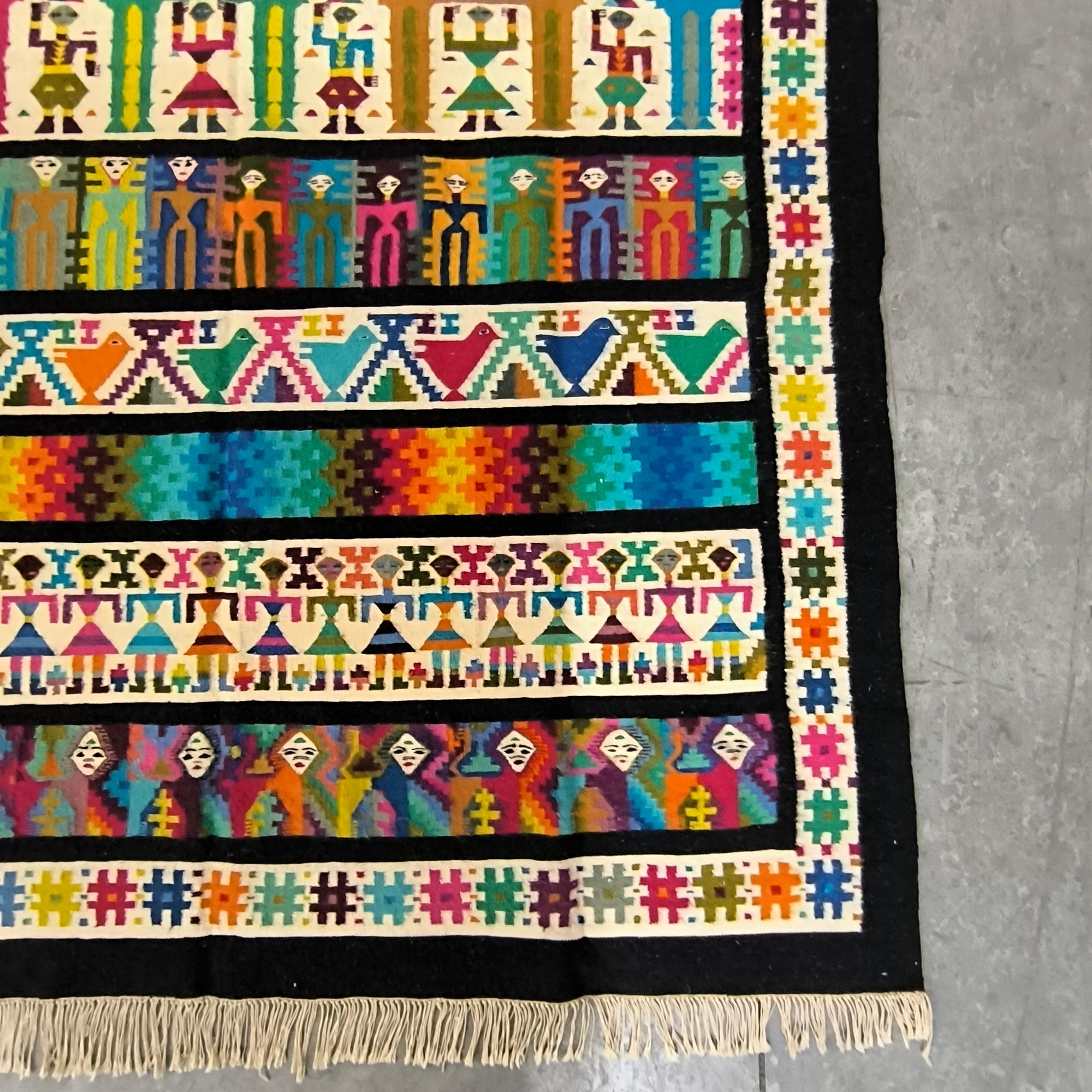 Authentischer handgewebter Gafsa-Teppich - Tunesisches Berber-Design - 2x3 Meter - Zertifiziert im Zustand „Gut“ im Angebot in Bochum, NRW