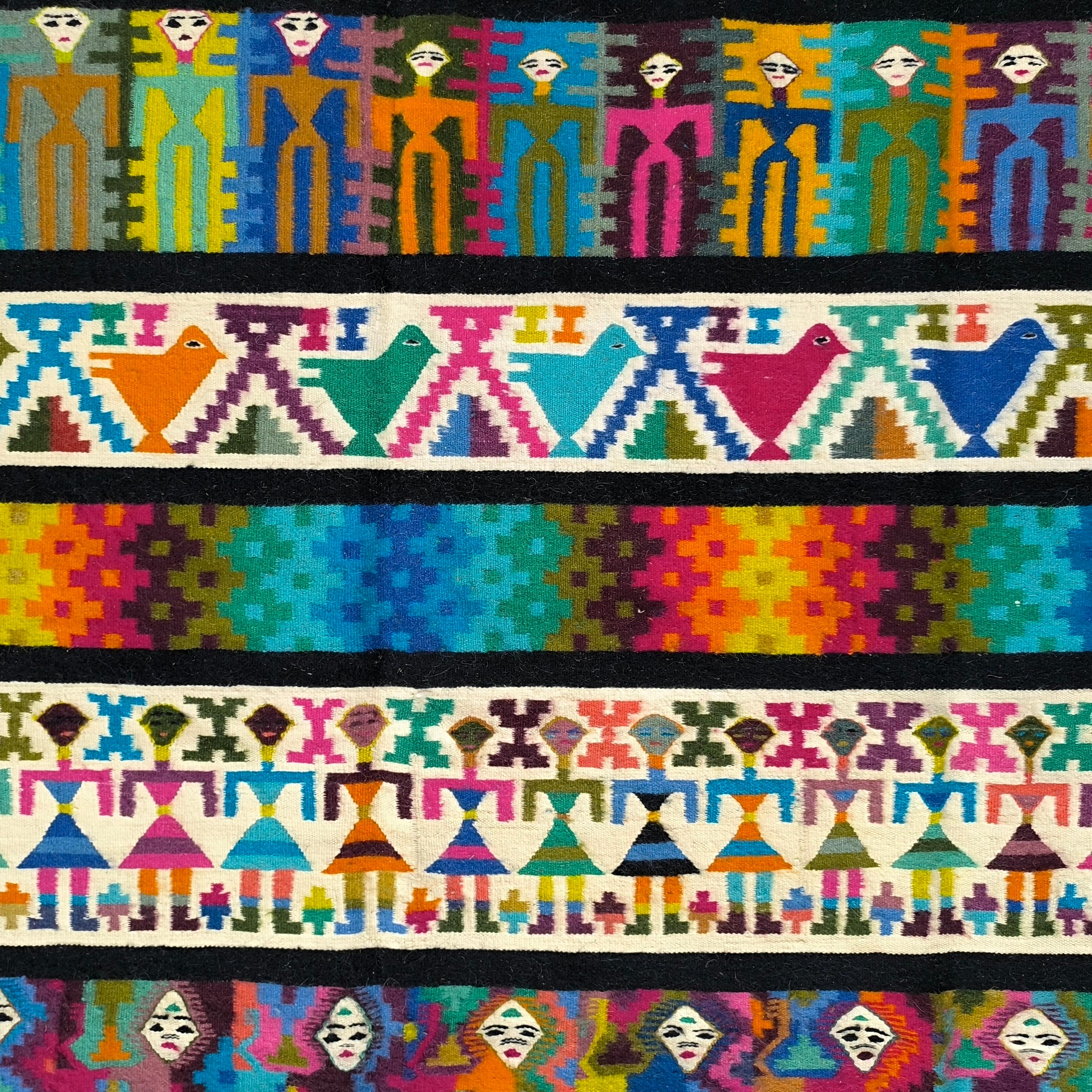 Authentischer handgewebter Gafsa-Teppich - Tunesisches Berber-Design - 2x3 Meter - Zertifiziert im Angebot 3