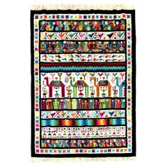 Authentic Handwoven Gafsa Rug - Tunisian Berber Design - 2x3 Meters - Certified