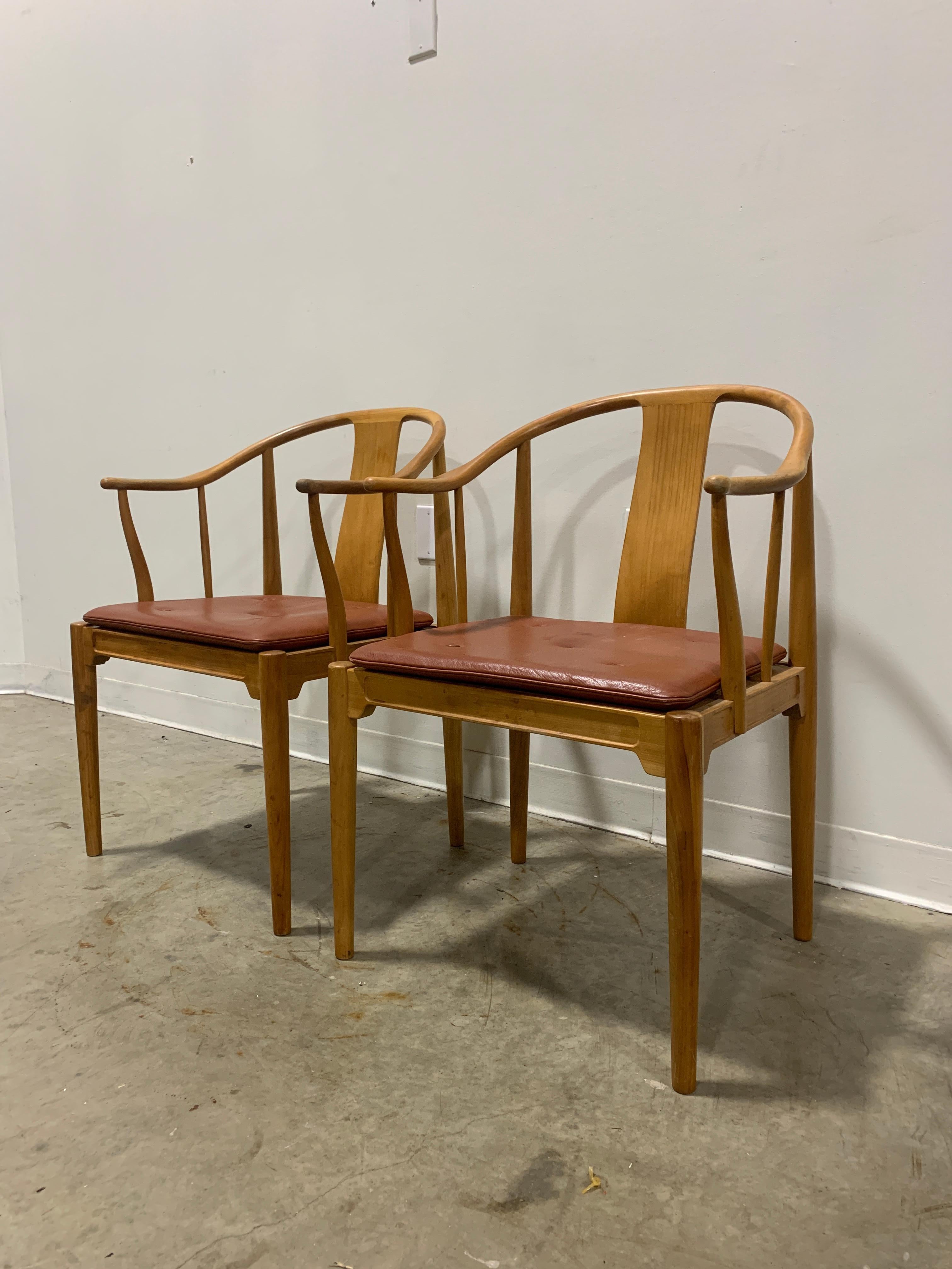 Mid-Century Modern Authentic Hans Wegner ‘China’ Chairs