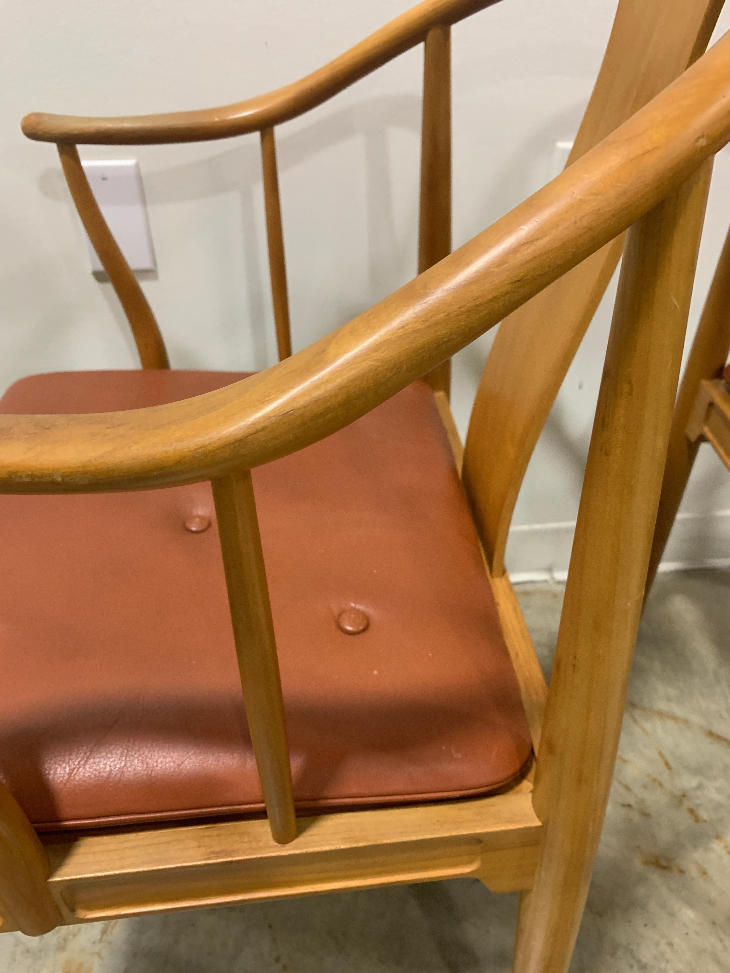 Leather Authentic Hans Wegner ‘China’ Chairs