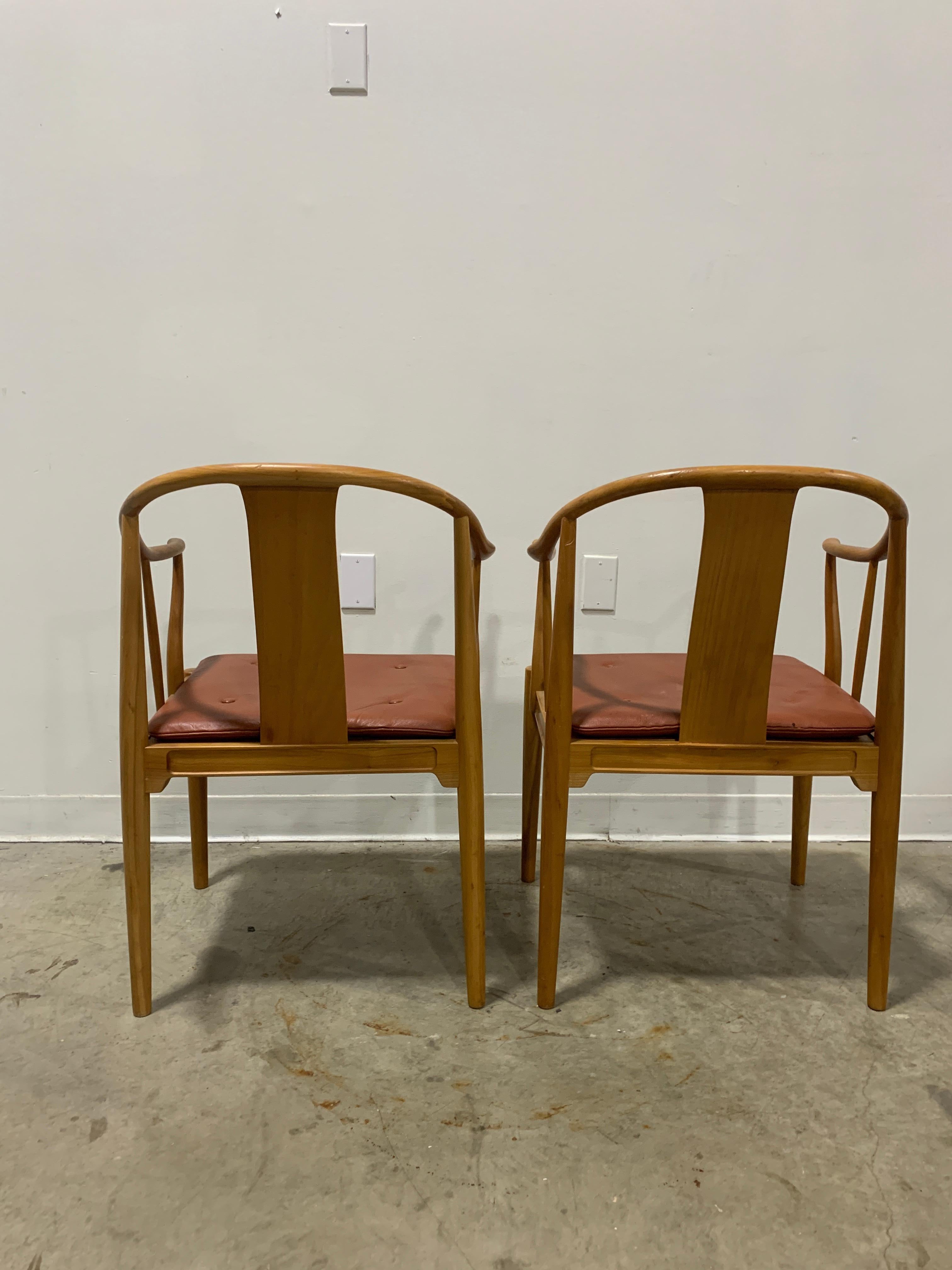 Authentic Hans Wegner ‘China’ Chairs 1