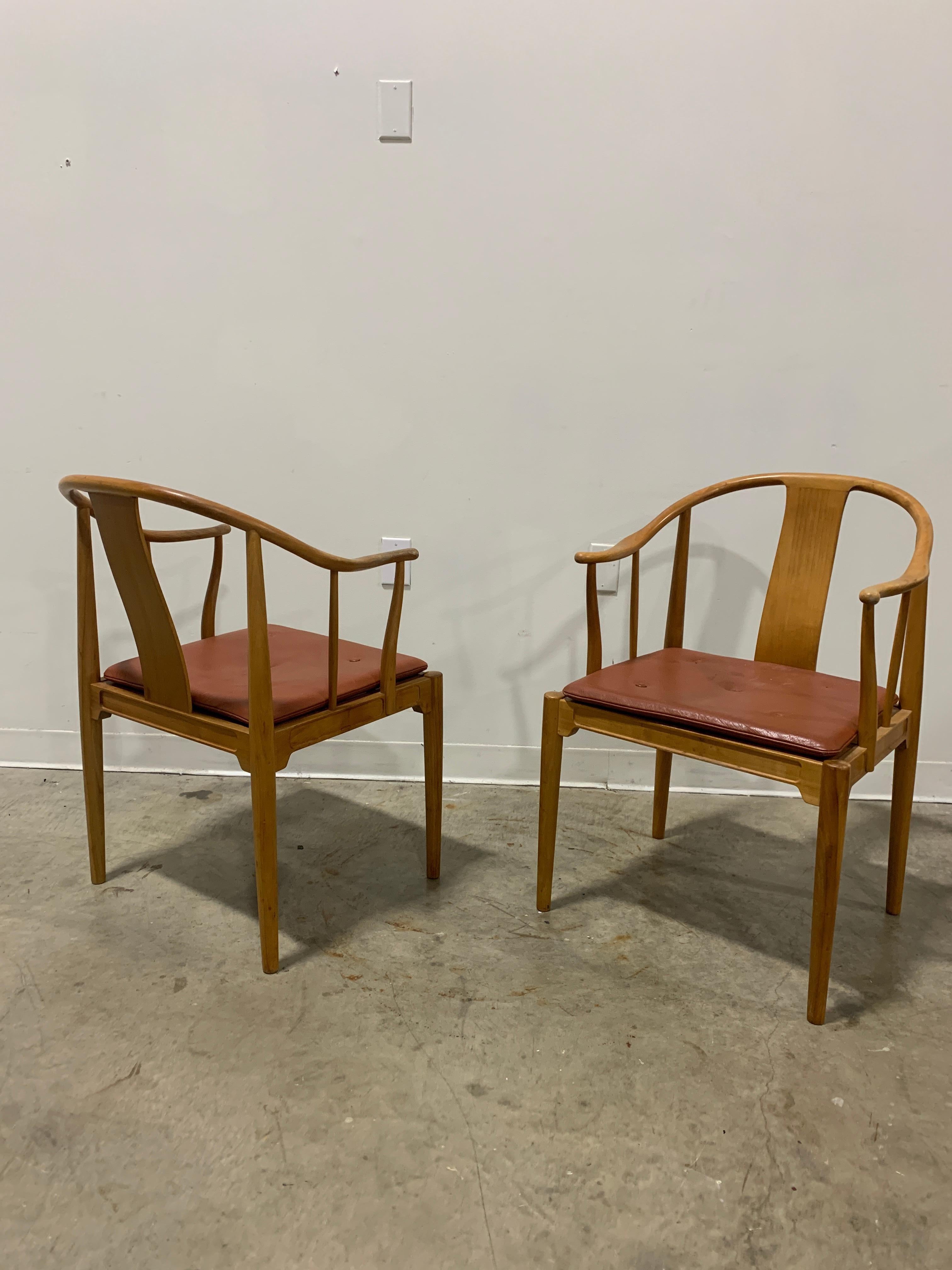 Authentic Hans Wegner ‘China’ Chairs 2