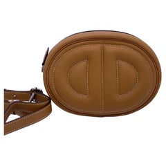 Autentico HERMES Borsa da Cintura In-The-Loop Sesamo Hardware Argento Stmap Y 2020