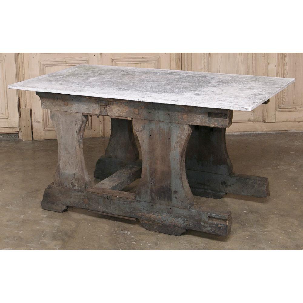 cast iron work table