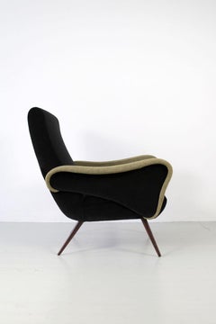 Authentic two tone Italian Armchair from the 1950s