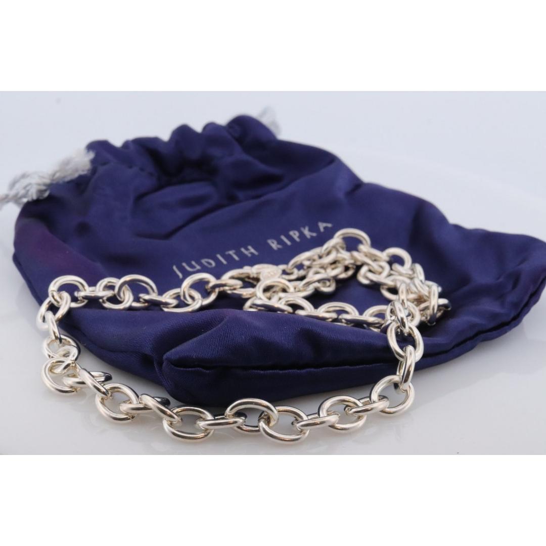 Autentico Judith Ripka Collana a cuore in argento sterling, Judith Ripka 925 in vendita 1