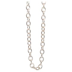 Authentic Judith Ripka Sterling Silver Heart Choker Necklace, Judith Ripka 925