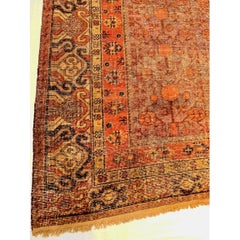 Authentic Khotan Samarkand Mid-19th Century Rug