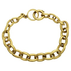 Authentic Kieselstein Cord 18 Karat Yellow Gold Link Bracelet