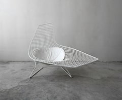 Authentic Knoll Bertoia Asymmetric Chaise