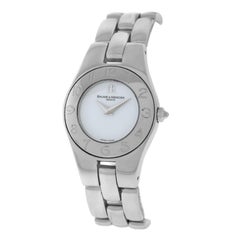 Authentic Ladies Baume & Mercier Linea 65305 Steel Quartz Watch