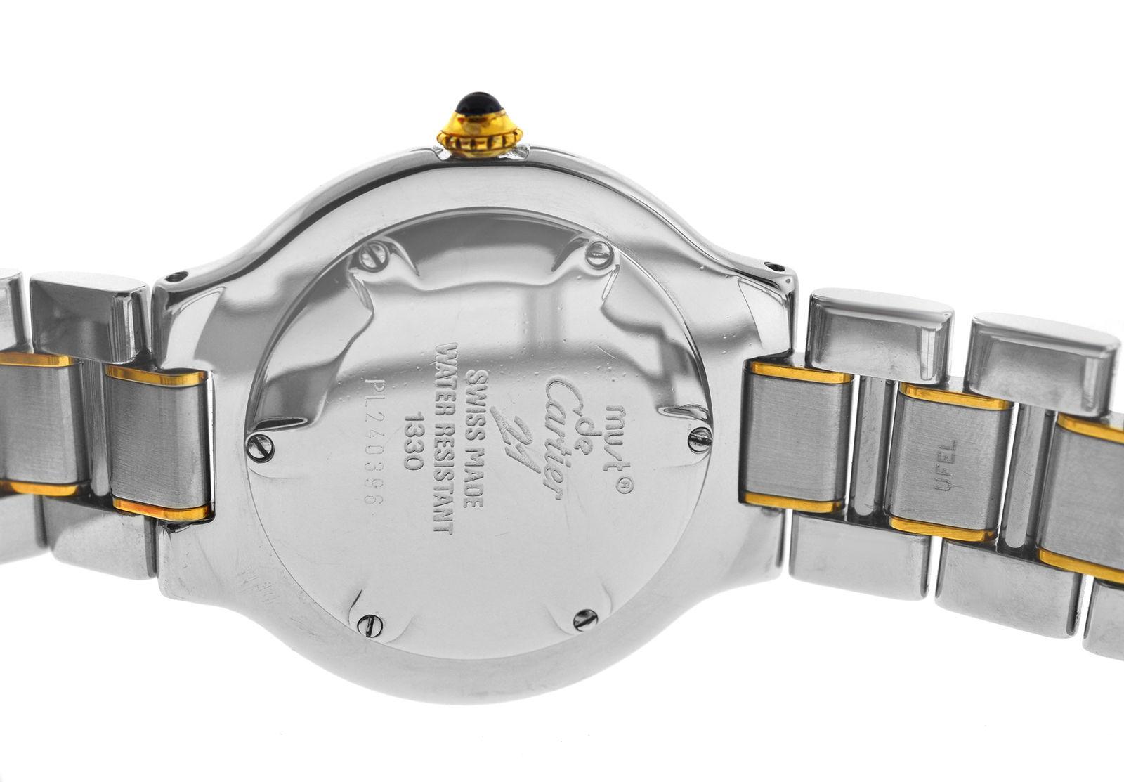 must de cartier quartz watch