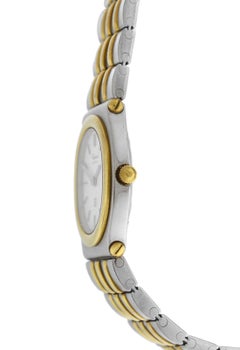 Authentic Ladies Chopard Monte Carlo Steel 18 Karat Gold Quartz Watch