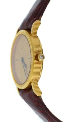 Authentic Ladies Corum 1885 Gold Coin Quartz Watch
