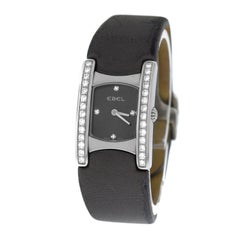 Authentic Ladies Ebel Beluga Steel Diamond Quartz Watch