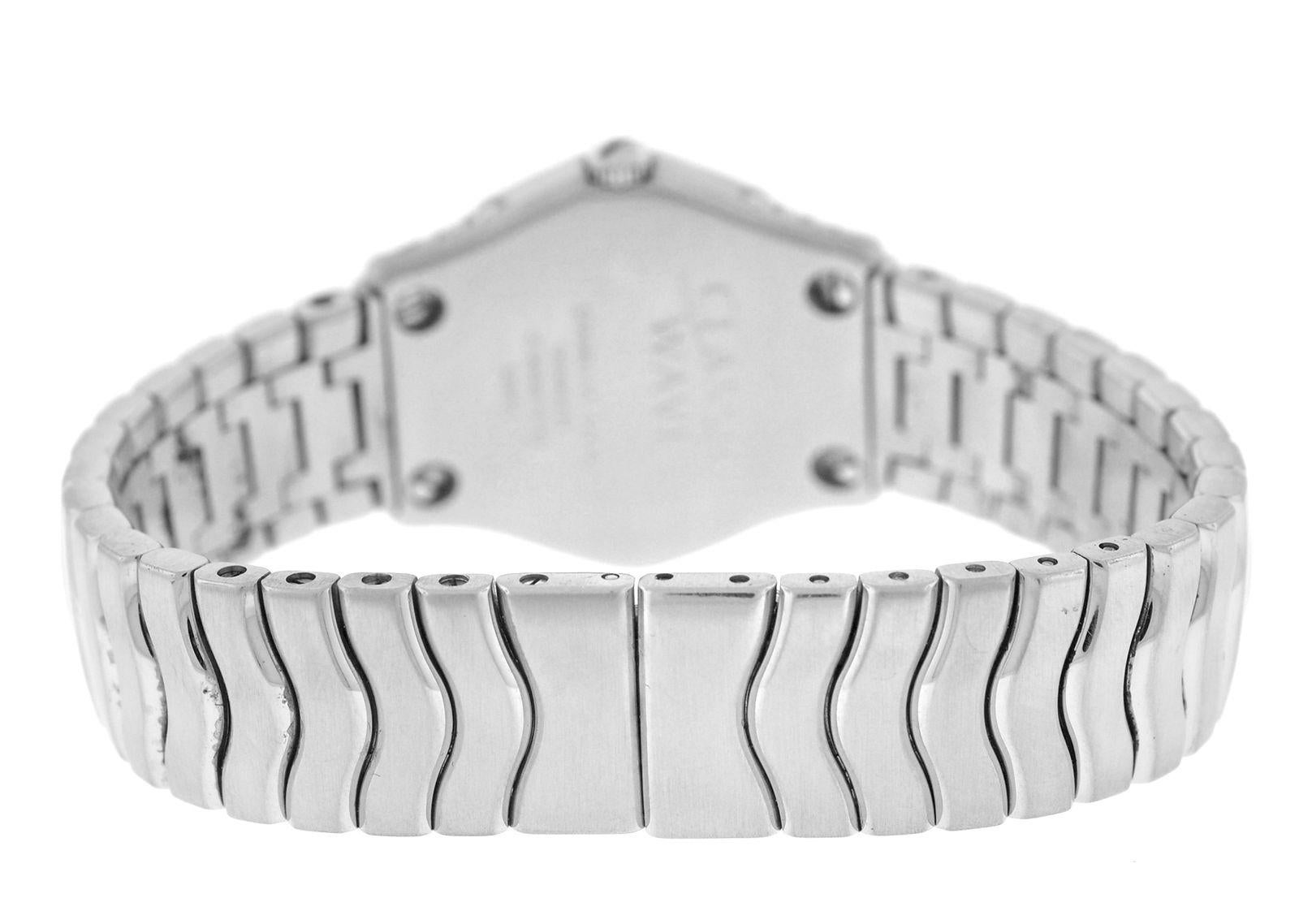 Authentic Ladies Ebel Classic Wave Diamond Quartz Watch 3