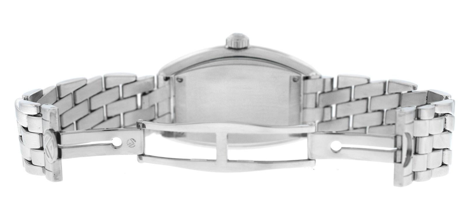 Women's Authentic Ladies Franck Muller Conquistador 8005 L Quartz Steel Watch For Sale