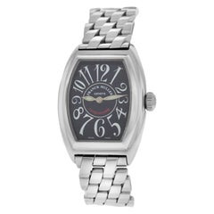 Authentic Ladies Franck Muller Conquistador 8005 L Quartz Steel Watch