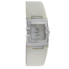 Authentic Ladies Omega Constellation Quadra Quartz Mother of Pearl Diamond Watch