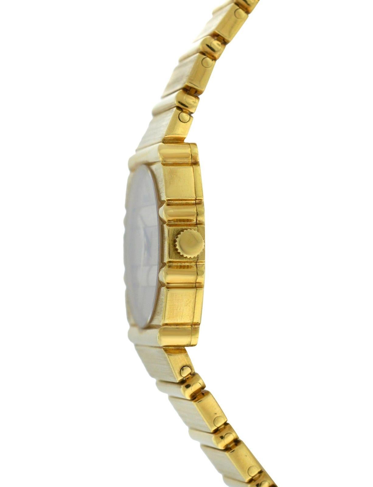 Brand	Piaget
Model	Polo 861 C701
Gender	Ladies
Condition	Pre-owned
Movement	Swiss quartz
Case Material	18K Yellow Gold
Bracelet / Strap Material	
18K Yellow Gold

Clasp / Buckle Material	
18K Yellow Gold

Clasp Type	Jewelry clasp
Bracelet / Strap