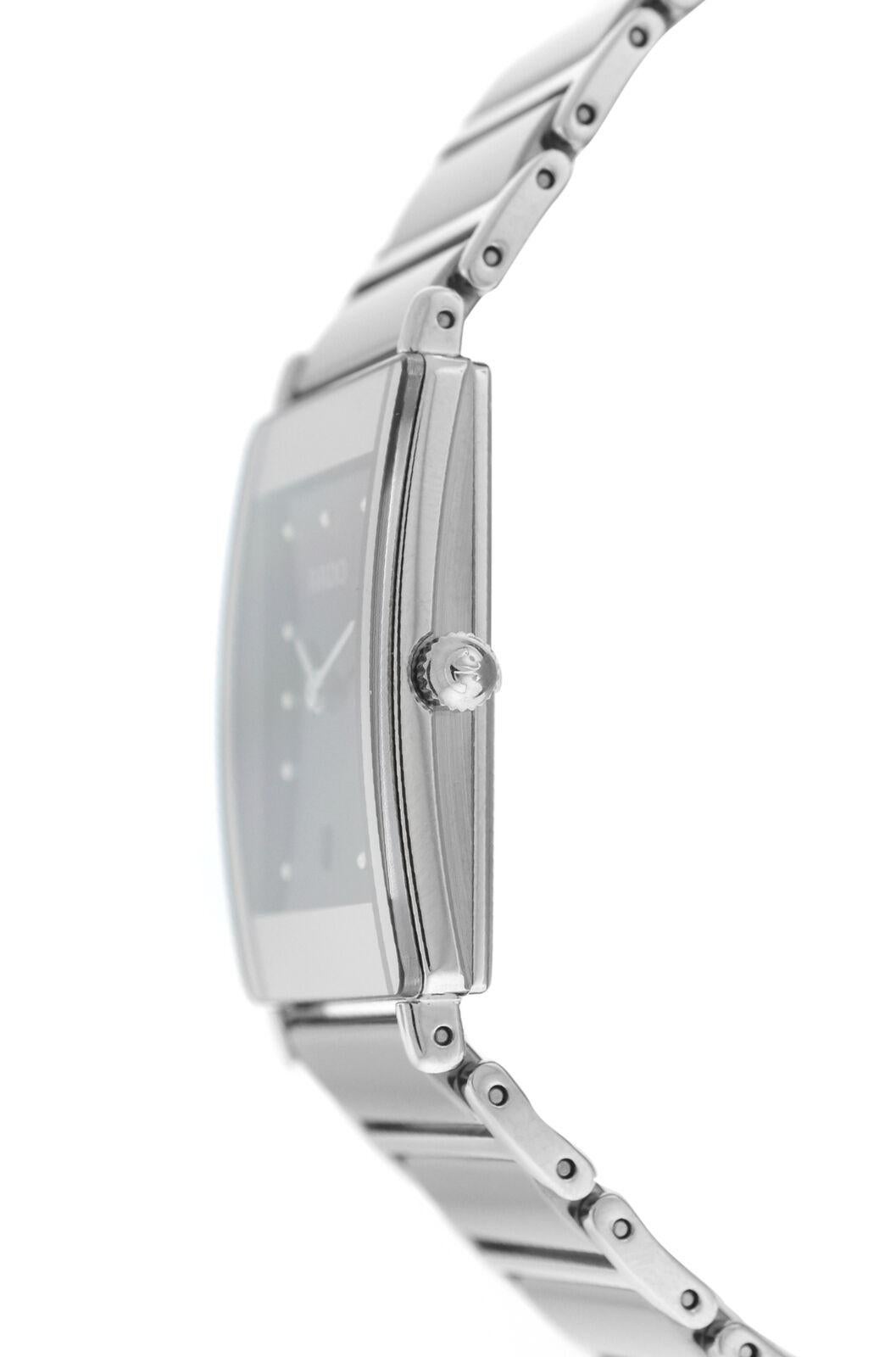 Brand	Rado
Model	Rado Diastar 160.0486.3
Gender	Ladies
Condition	Pre - Owned
Movement	Quartz
Case Material	High-Tech Ceramic & steel
Bracelet / Strap Material	High-Tech Ceramic & steel
Clasp / Buckle Material	High-Tech Ceramic & Titanium
Clasp