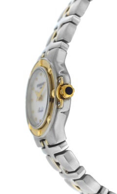 Authentic Ladies Raymond Weil Parsifal 9690 Steel Gold MOP Quartz 22MM Watch