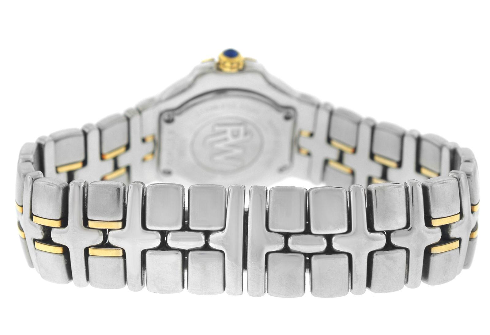 Authentic Ladies Raymond Weil Parsifal Steel Gold Mother of Pearl Diamond Watch 1