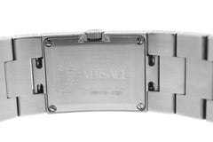Authentic Ladies Versace Greca 990139 Stainless Steel Quartz Bracelet Watch