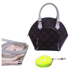 Authentic Louis Vuitton LV Match Ellipse BB Monogram Canvas Bag M20752