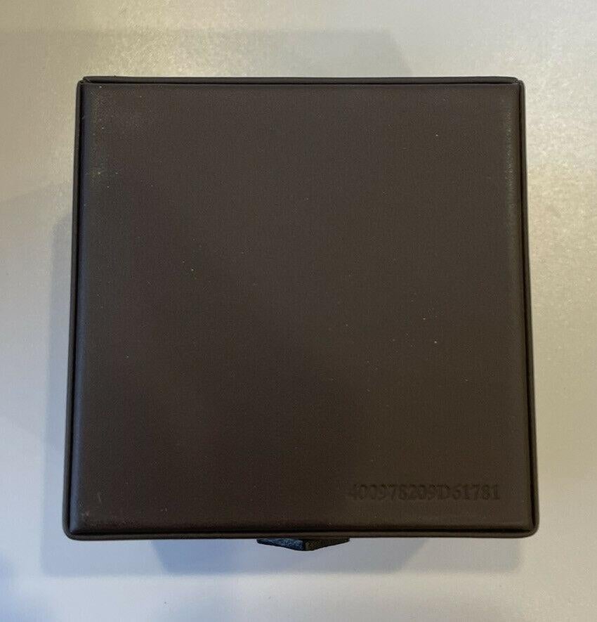 Authentic Louis Vuitton LV Pendant Necklace Box, Pouch & Outer Box Large Size In Good Condition In Beverly Hills, CA