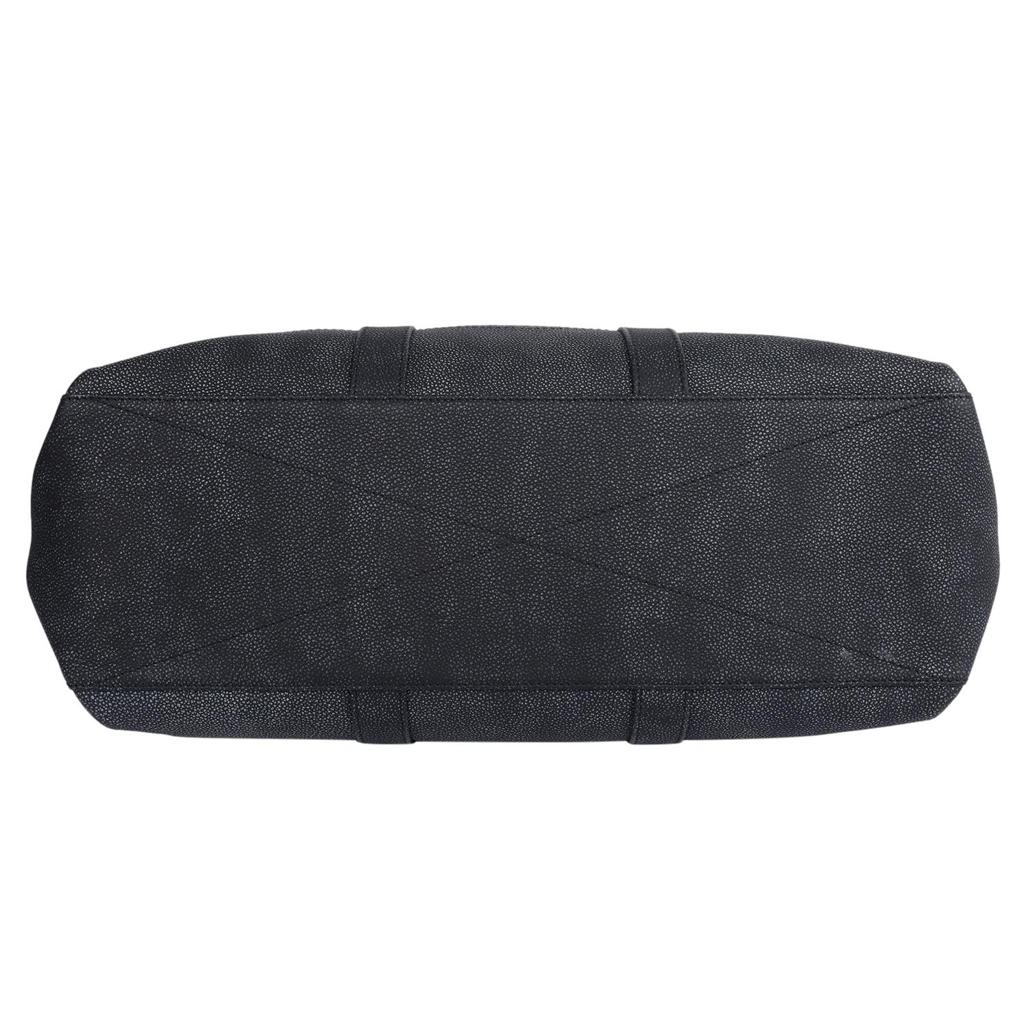 Louis Vuitton Black Monogram Leather Journey Tote Shoulder Bag For Sale 8