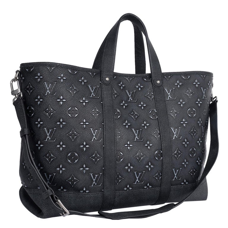 Louis Vuitton Borsa a tracolla Journey in pelle nera Monogram in