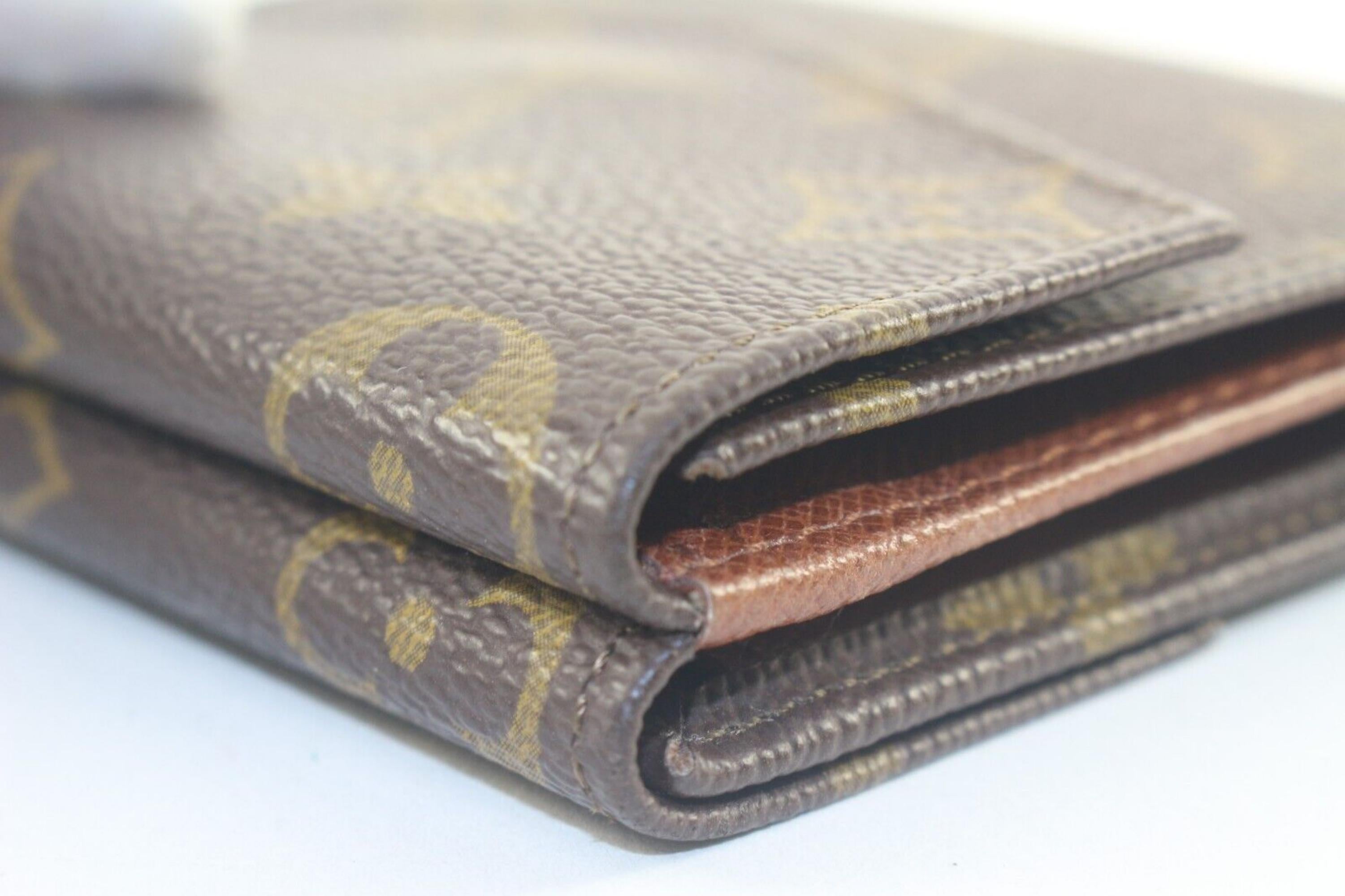 Authentic Louis Vuitton Victorine Monogram Compact Wallet 3LV1130K 7