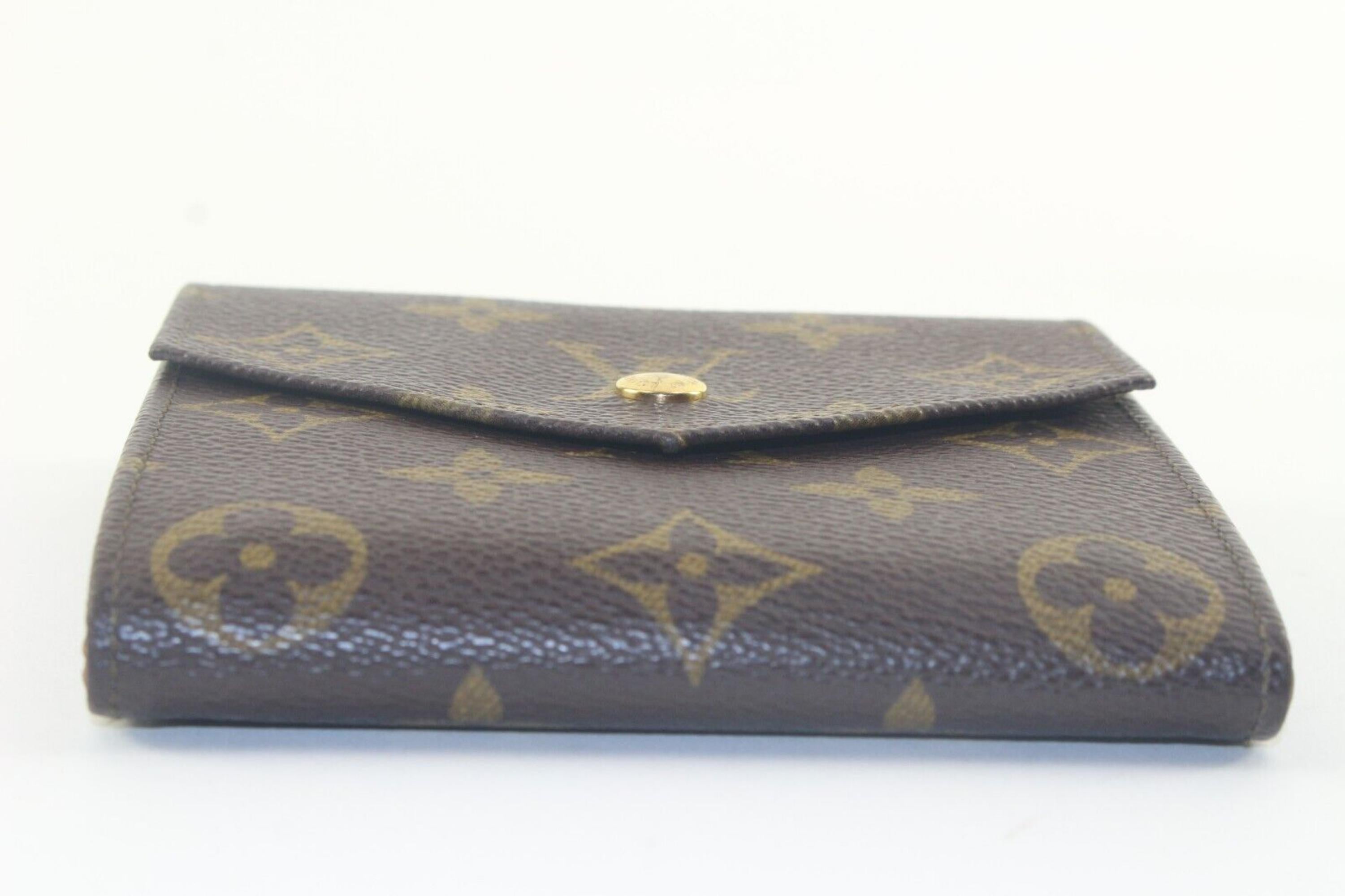 Authentic Louis Vuitton Victorine Monogram Compact Wallet 3LV1130K 2