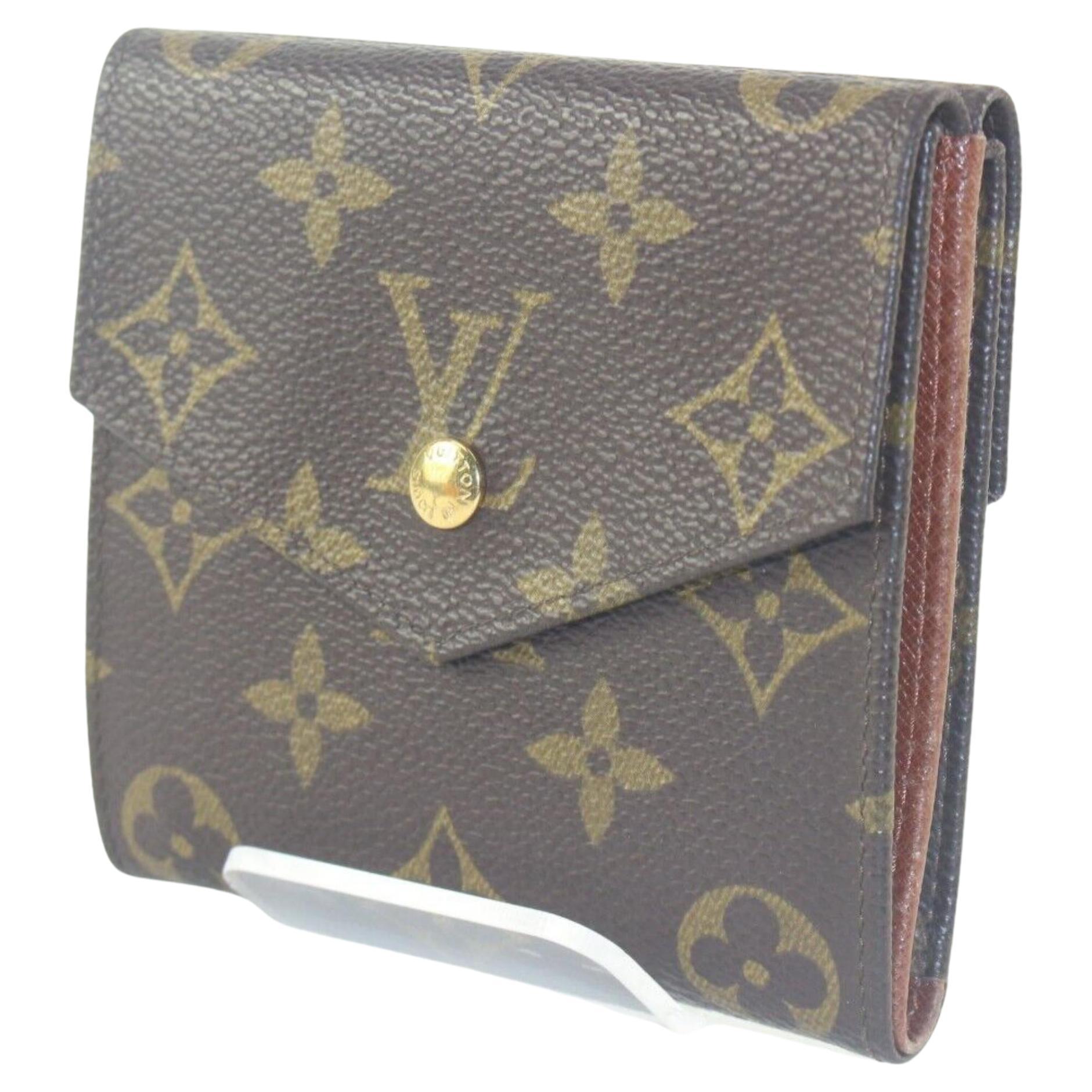 Authentic Louis Vuitton Victorine Monogram Compact Wallet 3LV1130K
